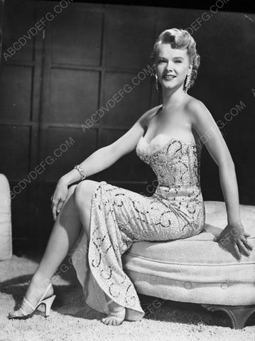 Anne Francis gorgeous in strapless dress 8b20-6642