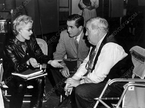 Marlene Dietrich Tyrone Power Charles Laughton behind the scenes 8b20-6922