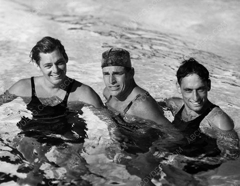 Buster Crabbe and friends enjoy a summer swim 8b20--6993