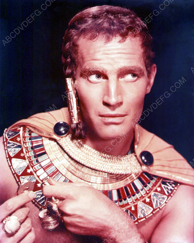 Charlton Heston portrait film The Ten Commendments 8b20-7027