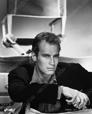 handsome Charlton Heston portrait 8b20-7046