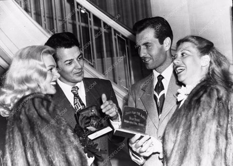 candid Patricia Knight Cornel Wilde George Montgomery Dinah Shore 8b20-7117