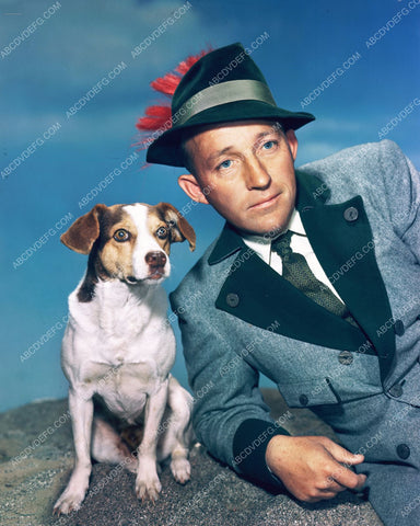 Bing Crosby portrait w cute dog 8b20-7207