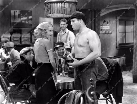 Barbara Stanwyck shirtless bruiser Nat Pendleton film Baby Face 8b20-7244