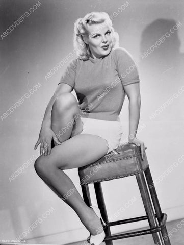 sexy Cleo Moore in short shorts pinup 8b20-7354
