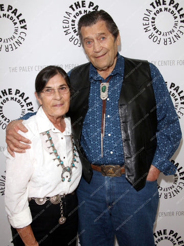 Clint Walker and wife maybe at public event 8b20-7450