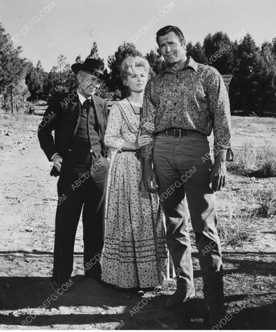 Clint Walker Martha Hyer film The Night of the Grizzly 8b20-7453