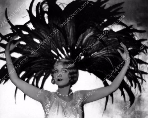beautiful Claire Windsor in giant feather head-dress 8b20-7479