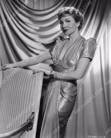 gorgeous Claudette Colbert fashion portrait 8b20-7738