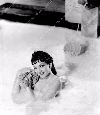 sexy Claudette Colbert in her milk bath film Cleopatra 8b20-7746