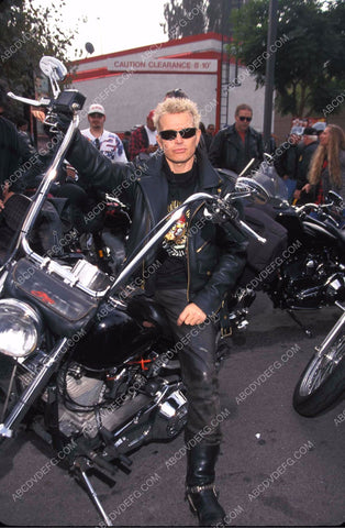 Billy Idol on his chopper motorcycle 8b20-7955