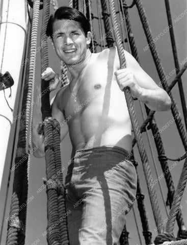 shirtless Chad Everett in the ships rigging 8b20-8692