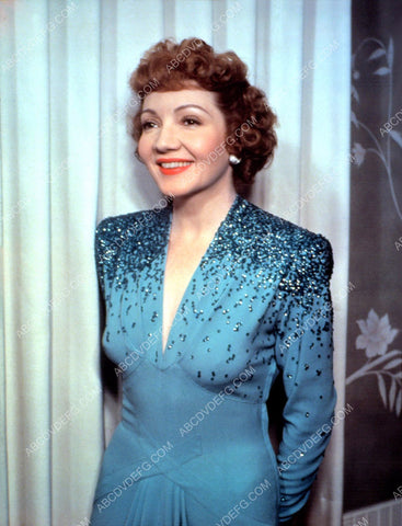 beautiful Claudette Colbert portrait 8b20-8845
