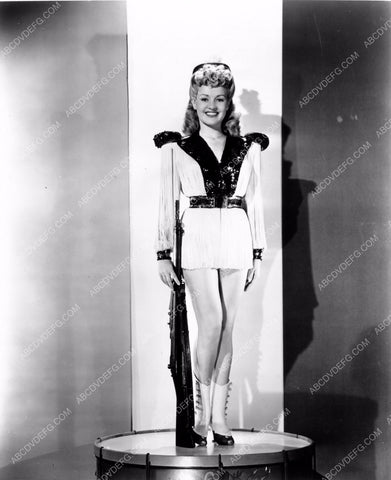 Betty Grable cute in her drill team marching band uniform 8b20-8912