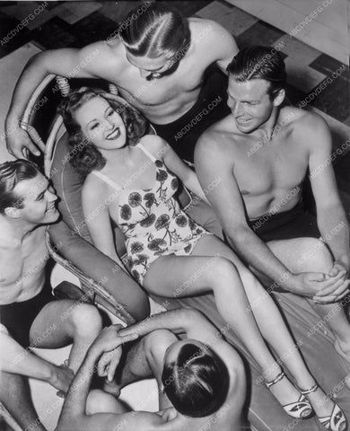Betty Grable Buster Crabbe and friends in swimwear 8b20-8952