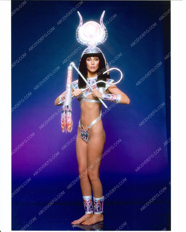 Cher in Egyptian style skimpy bikini 8b20-9060