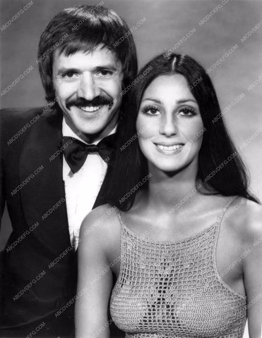 Sonny Bono Cher portrait TV The Sonny & Cher Show 8b20-9088