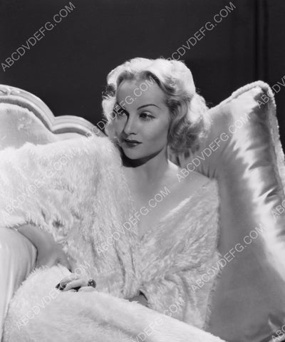 gorgeous Carole Lombard in white robe 8b20-9113