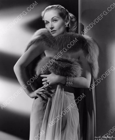 beautiful Carole Lombard fashion portrait 8b20-9128