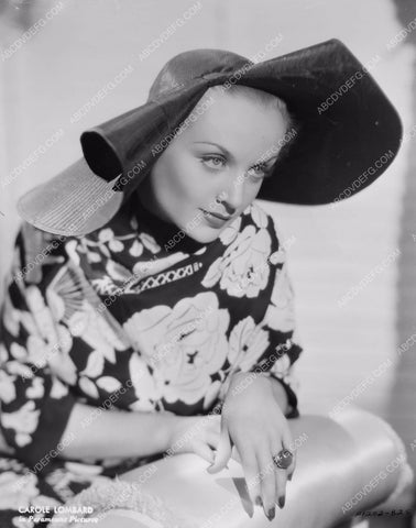 Carole Lombard fashion portrait 8b20-9158