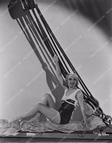 sexy Carole Lombard showing off her new swimwear 8b20-9202