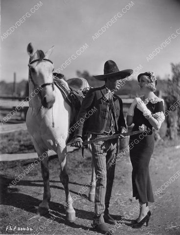 Carole Lombard a cowboy and his horse 8b20-9238