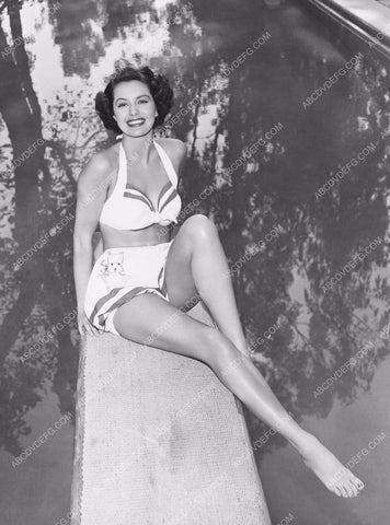 gorgeous Cyd Charise in bikini on the diving board 8b20-9390