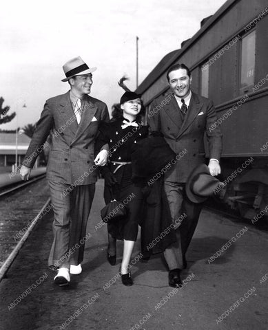 news photo Eleanore Whitney and friends at the train station 8b20-9464