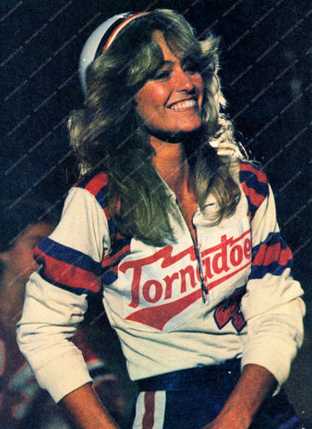 Farrah Fawcett in roller derby uniform 8b20-9657