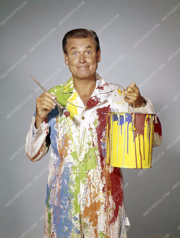 Bob Barker does some touch-up painting 8b20-9703