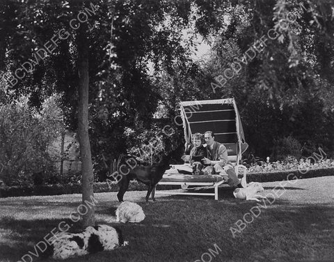 candid Basil Rathbone at home 8b20-9859