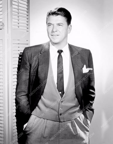 Ronald Reagan in his sweater vest 8b20-9873