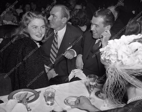 1946 Look Mag Awards Ingrid Bergman Pat O'Brien James Stewart lma1946-26