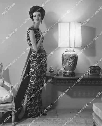 crp-011 fashion design by Rudolf, Kandelaft-Bucol fabric w metallic yarn by Du Pont Co crp-011