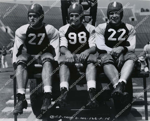 crp-00065 football players Wendell Niles Tom Harmon Tom Hanlon film Harman of Michigan crp-00065