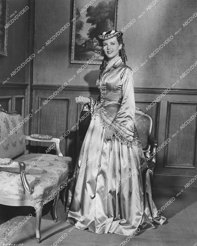 crp-00079 Barbara Britton in Jean Louis dress film The Return of Monte Cristo crp-00079