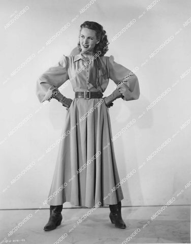 crp-083 Barbara Britton wardrobe shot film Gunfighters crp-083