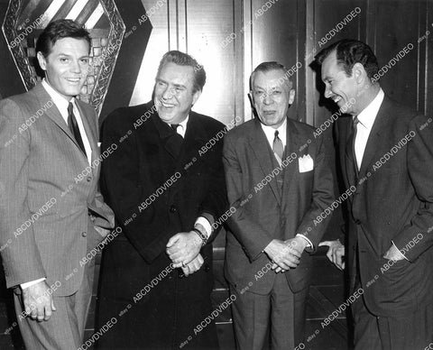 crp-10043 1964 Jack Lord, Edmond O'Brien, lawyer Jake Ehrlich, Barry Sullivan TVM Grand Hotel crp-10043