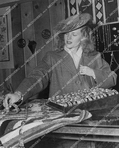 crp-100 Barbara Britton does Christmas shopping in Flagstaff Az curio store crp-100