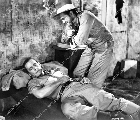 crp-10159 1955 Myron Healey, Ross Elliott film African Manhunt crp-10159