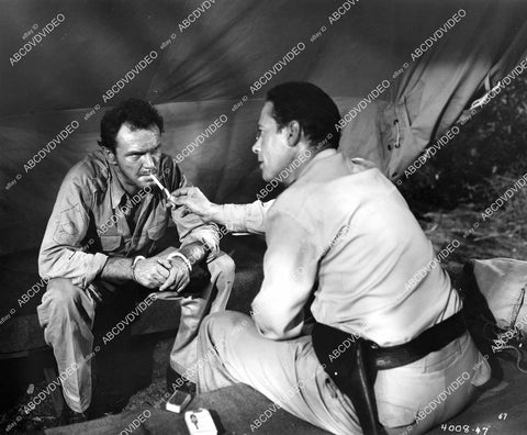 crp-10162 1955 John Kellogg, Ross Elliott film African Manhunt crp-10162