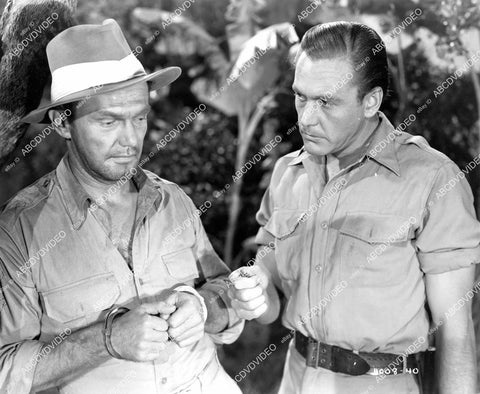 crp-10167 1955 Myron Healey, Ross Elliott film African Manhunt crp-10167