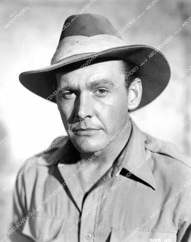 crp-10177 1955 Myron Healey portrait film African Manhunt crp-10177