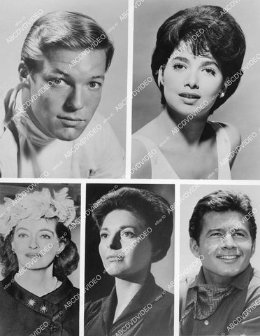 crp-1017 1963 Richard Chamberlain,Suzanne Pleshette,Bette Davis,Anne Bancroft,Gary Clarke TV Tonight Show Johnny Carson crp-1017