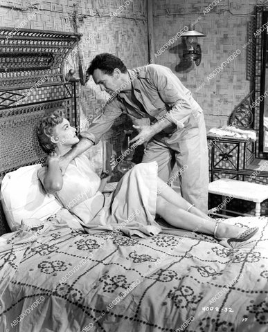 crp-10188 1955 Myron Healey, Karin Booth film African Manhunt crp-10188