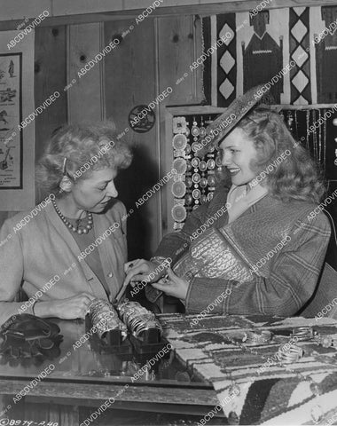 crp-101 Barbara Britton does Christmas shopping in Flagstaff Az curio store crp-101