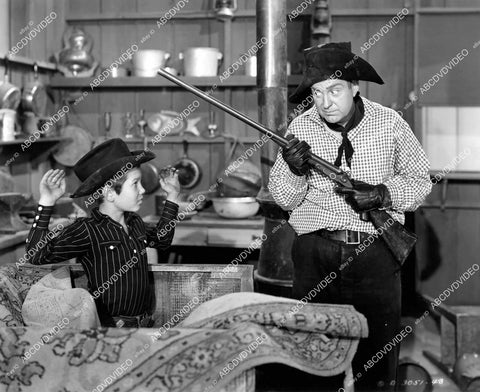 crp-10221 1948 Smiley Burnette, Little Brown Jug Don Reynolds Durango Kid film Whirlwind Raiders crp-10221