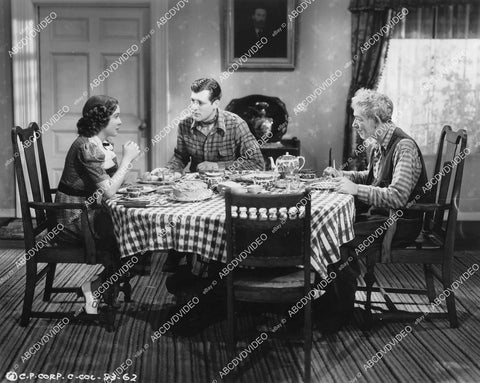 crp-10230 1937 photo Arthur Stone, Rosalind Keith, Charles Starrett film Westbound Mail crp-10230