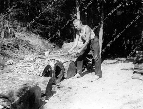 crp-10253 1922 news photo Jack Clifford owner Adirondacks Mountain Lodge, maybe shot by dancer wife Peggy Marsh crp-10253