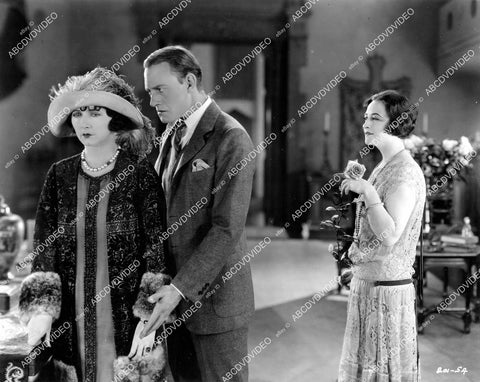crp-10330 1924 Pauline Frederick, Conrad Nagel, Mae Busch silent film Married Flirts crp-10330